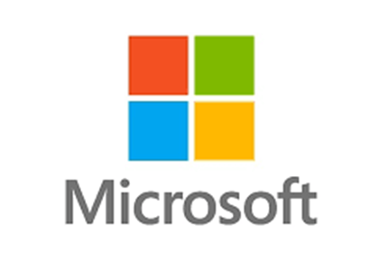 Logomarca da Microsoft do Brasil.
