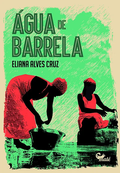 Capa do livro Água de Barrela de Barrela, de Eliana Alves Cruz