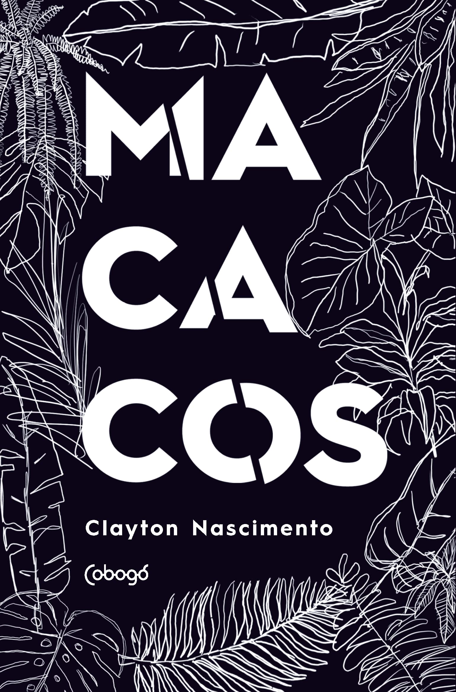 Capa do livro Macacos Monólogo em 9 episódios e 1 ato, de Clayton Nascimento