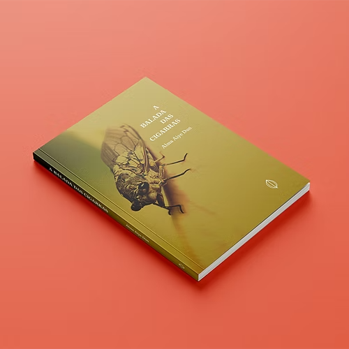 Capa do livro A balada das cigarras, de Alma Aiye Dun (2021)
