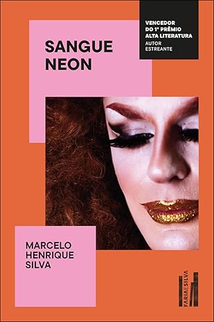 Capa do livro Sangue Neon, de Marcelo Henrique Silva (2024)