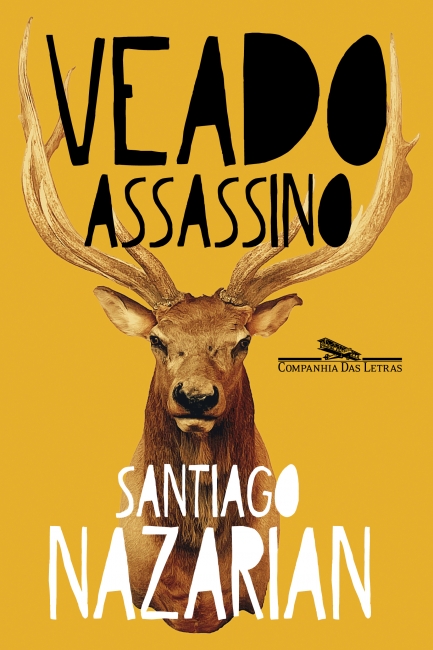 Capa do livro Veado Assassino, de Santiago Nazarian (2023)
