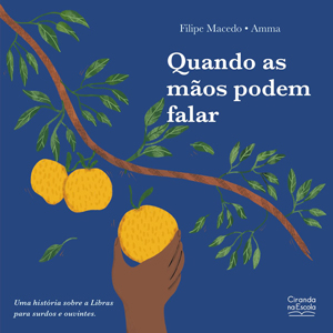 Capa do livro Quando as Mãos Podem Falar (2024), de Filipe Macedo