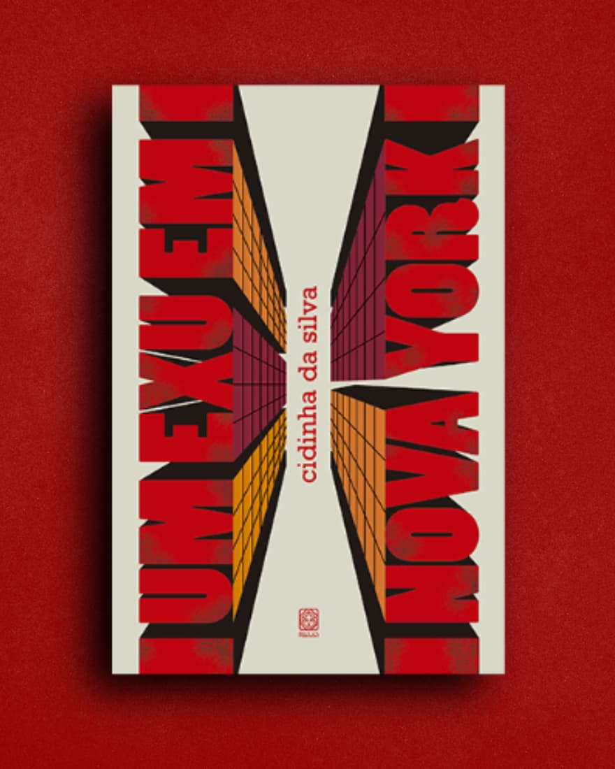Capa do livro Um Exu em Nova York, de Cidinha da Silva