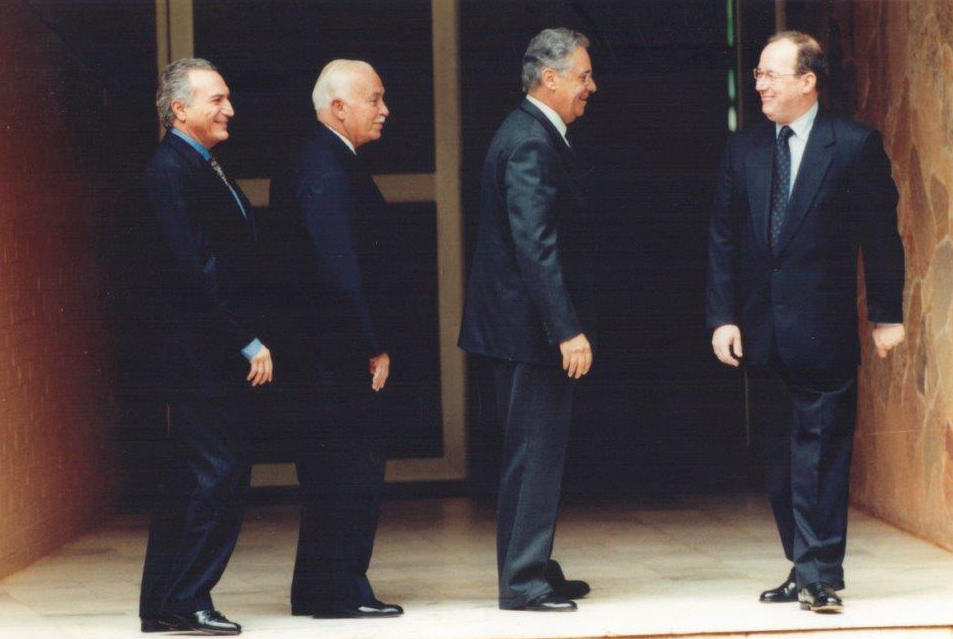 Encontro dos chefes dos três Poderes