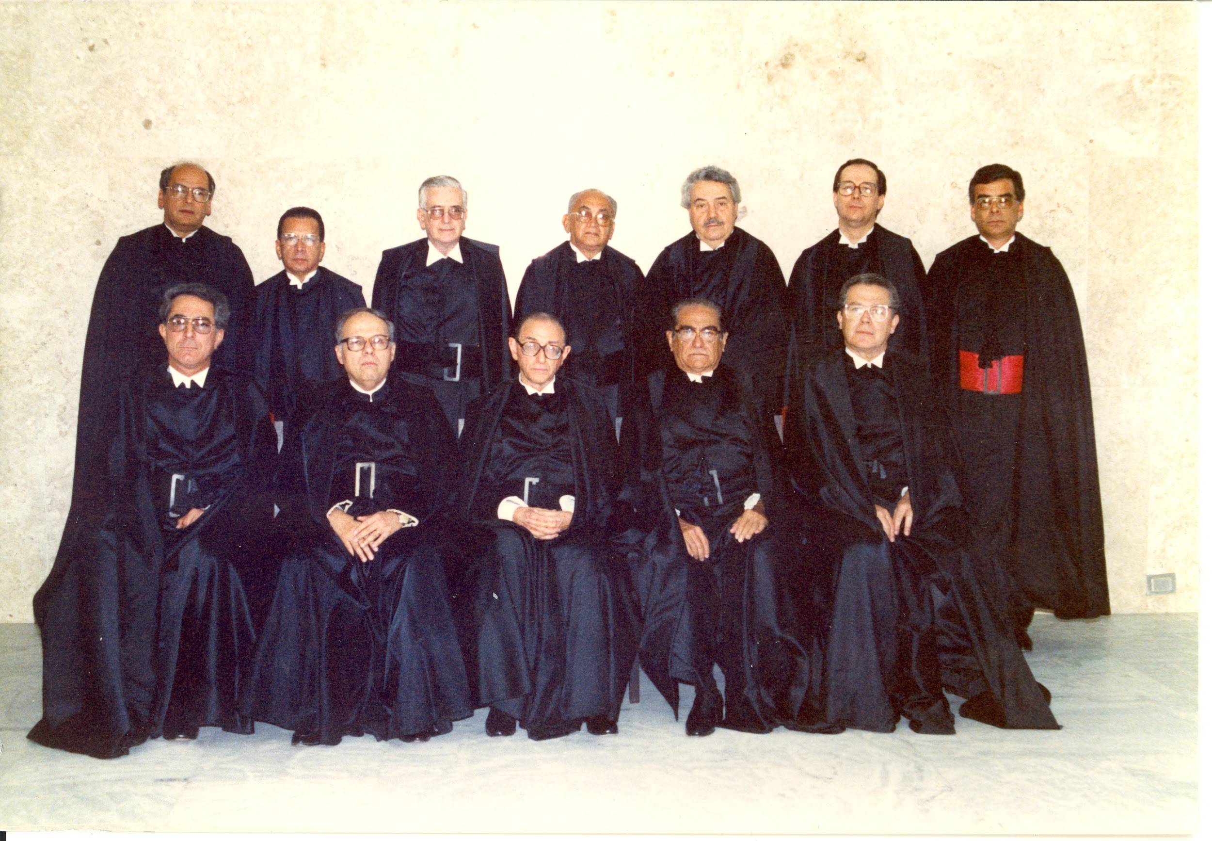 Composição do Tribunal na posse do ministro