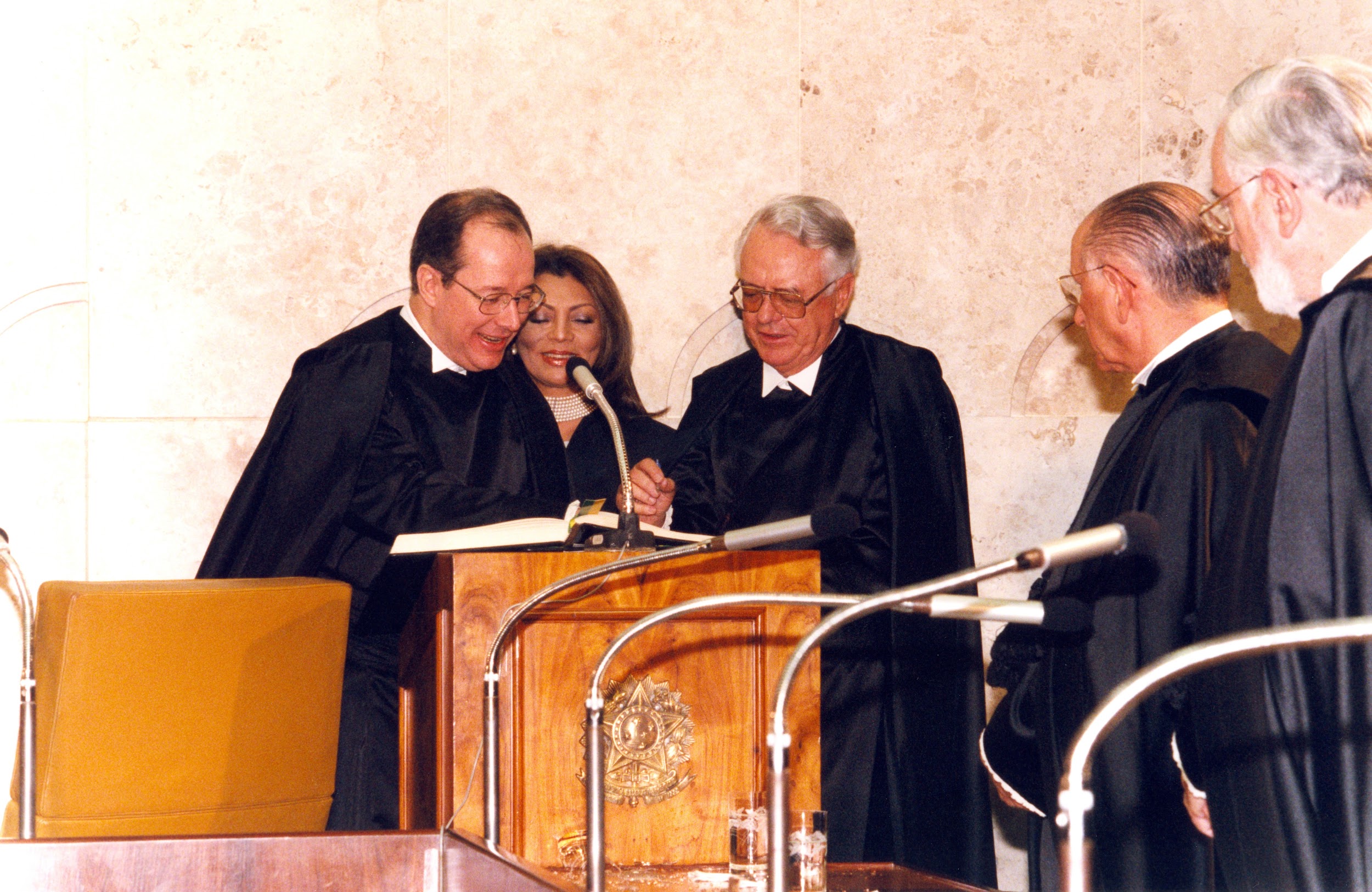 sessão solene para posse de Presidente e Vice-Presidente do Supremo Tribunal Federal